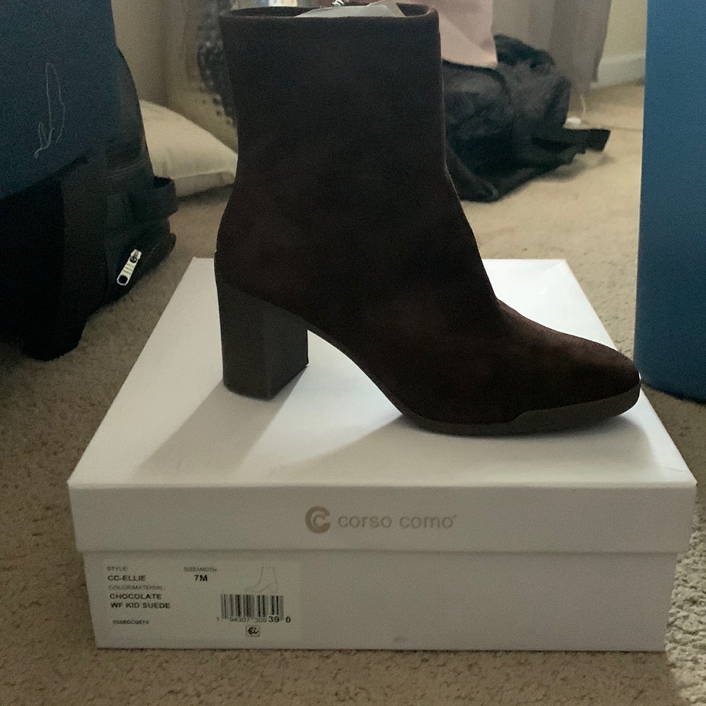 DARk Brown booties